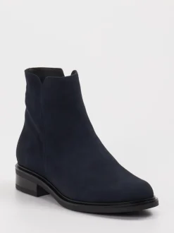 Piesanto – Stiefelette aus Veloursleder dunkelblau