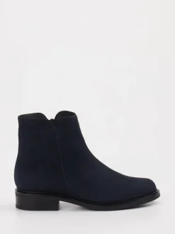 Piesanto – Stiefelette aus Veloursleder dunkelblau