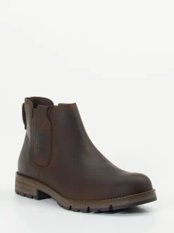Pius Gabor – Chelsea Boots aus Fettleder dunkelbraun