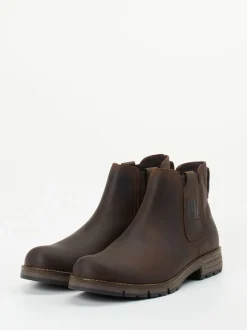 Pius Gabor – Chelsea Boots aus Fettleder dunkelbraun