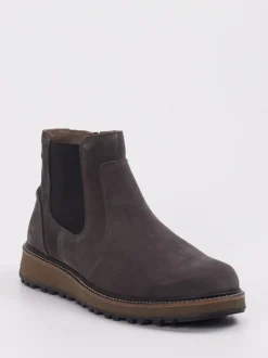 Pius Gabor – Chelsea Boots aus Veloursleder grau