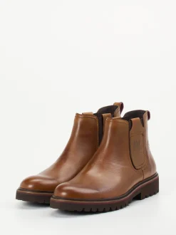 Pius Gabor – Chelsea Boots aus Kalbleder cognac