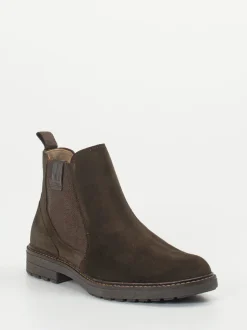 Pius Gabor – Chelsea Boots aus Veloursleder braun