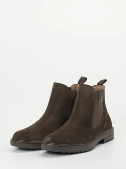Pius Gabor – Chelsea Boots aus Veloursleder braun