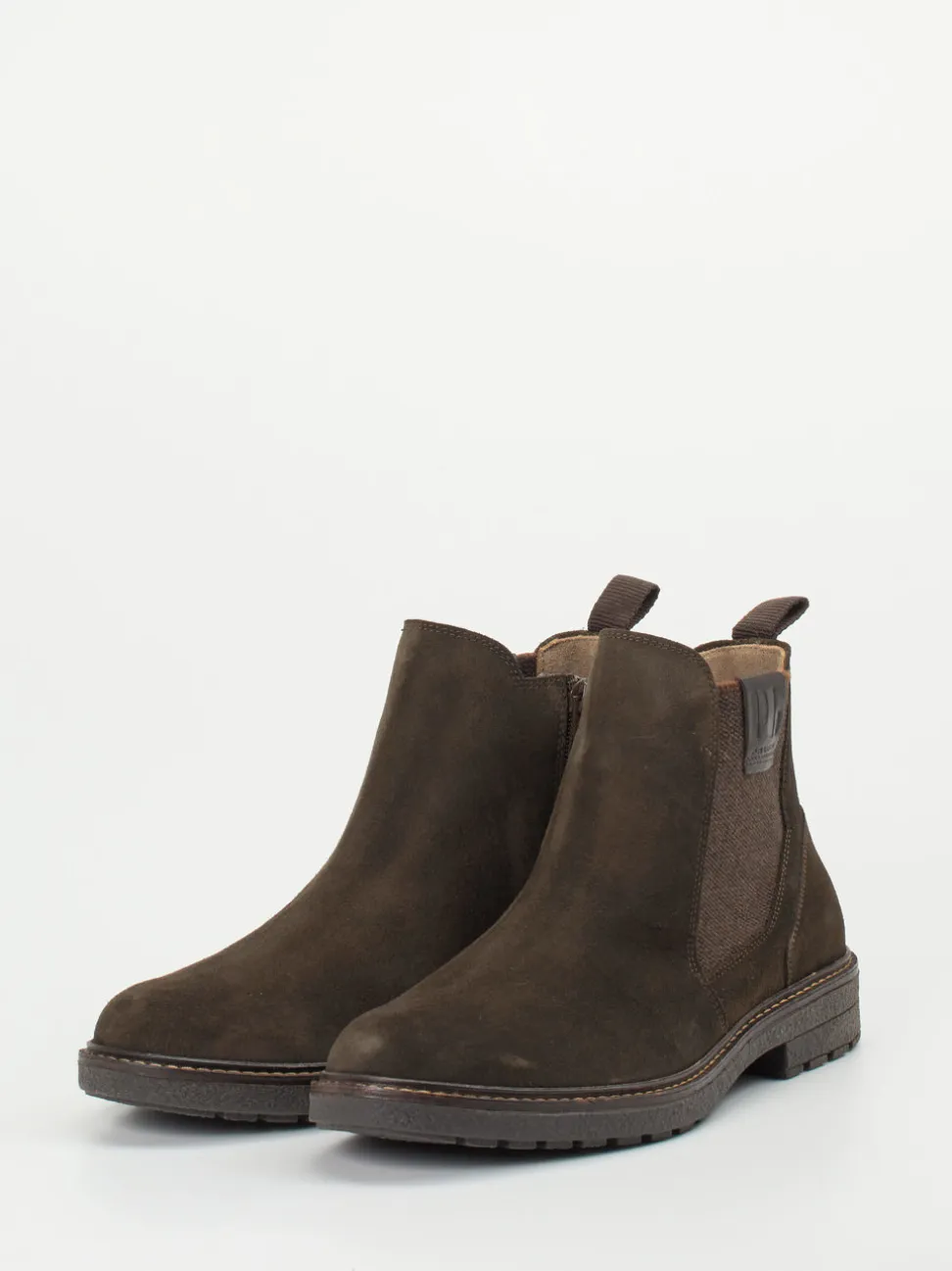 Pius Gabor – Chelsea Boots aus Veloursleder braun