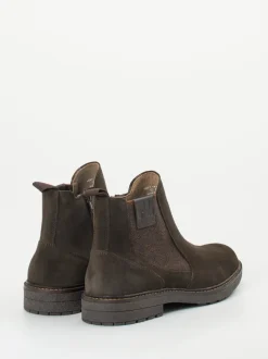 Pius Gabor – Chelsea Boots aus Veloursleder braun
