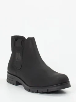 Pius Gabor – Chelsea Boots aus Fettleder schwarz