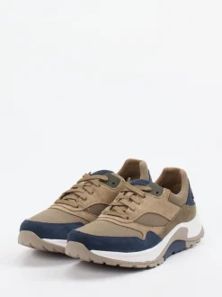 Pius Gabor – Chunky Sneaker aus Veloursleder und Mesh