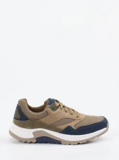 Pius Gabor – Chunky Sneaker aus Veloursleder und Mesh