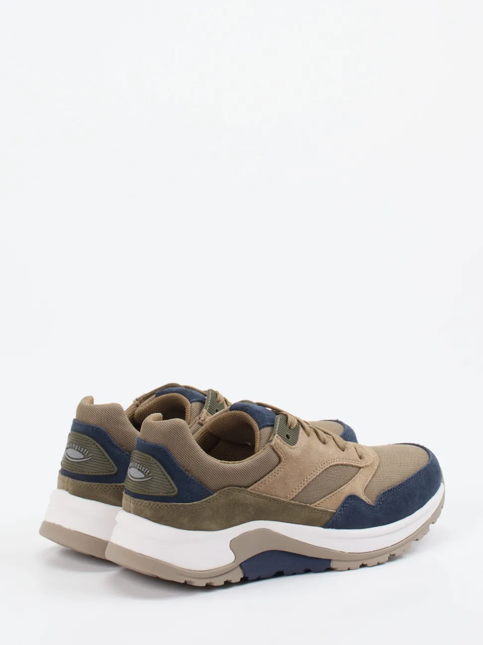 Pius Gabor – Chunky Sneaker aus Veloursleder und Mesh