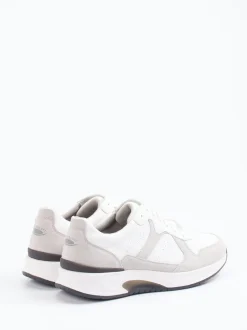 Pius Gabor – Comfort-Sneaker aus Veloursleder weiß