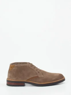 Pius Gabor – Desert Boots aus Veloursleder taupe