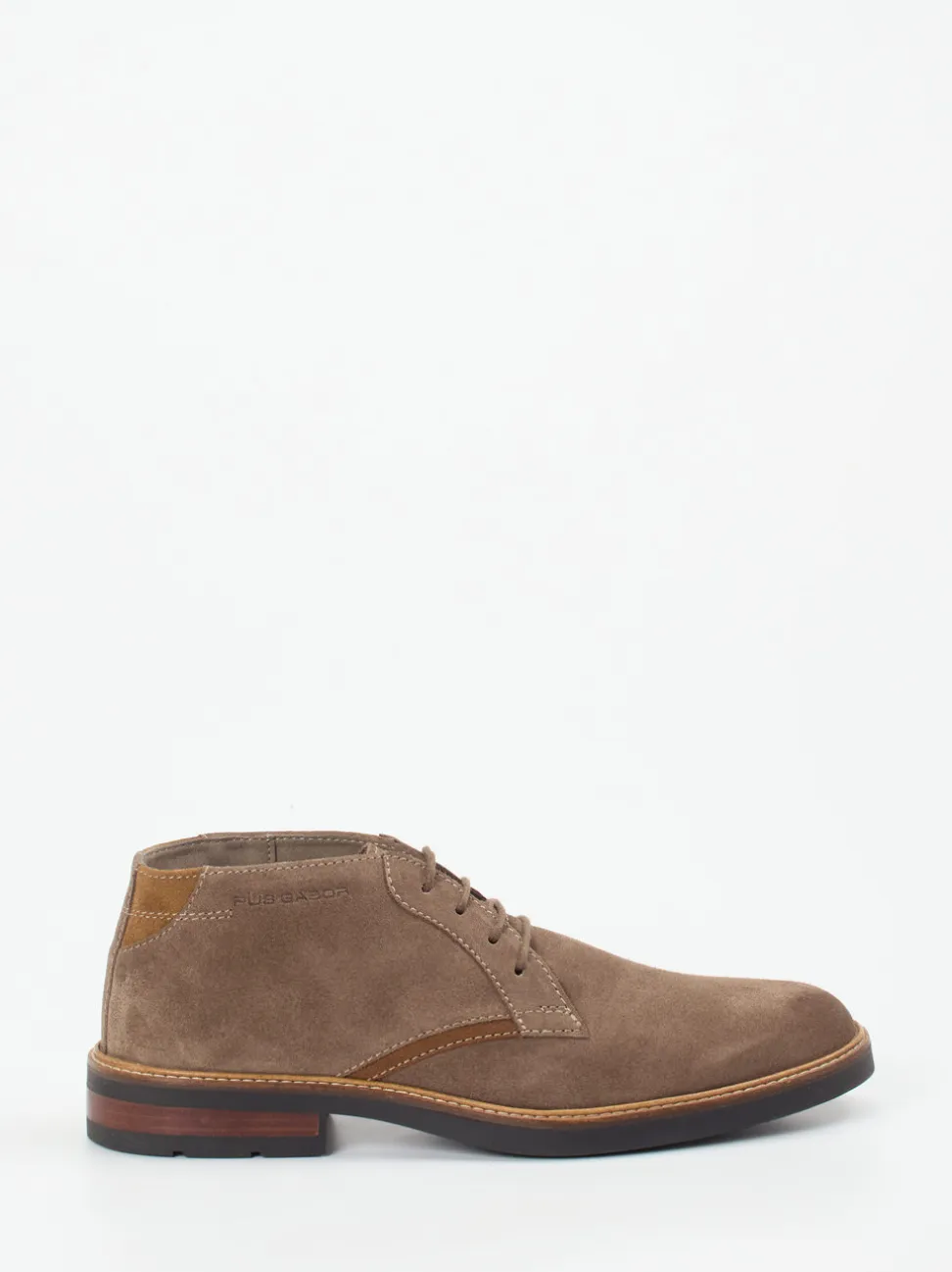 Pius Gabor – Desert Boots aus Veloursleder taupe