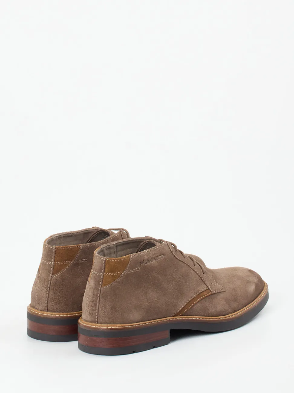 Pius Gabor – Desert Boots aus Veloursleder taupe