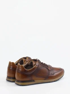 Pius Gabor – Leder-Sneaker aus Kalbleder Braun