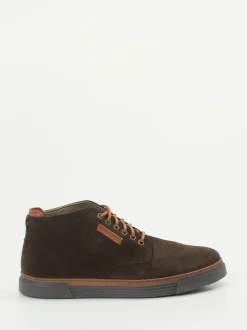 Pius Gabor – Mid-Cut Sneaker aus Veloursleder braun