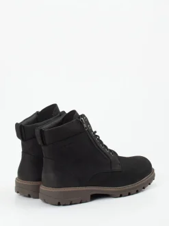 Pius Gabor – Outdoor-Boots aus Nubukleder Schwarz