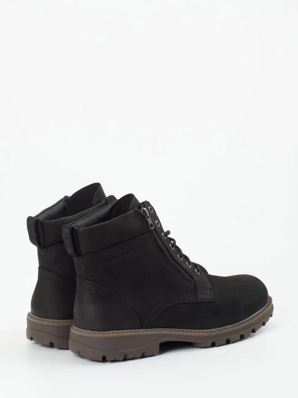 Pius Gabor – Outdoor-Boots aus Nubukleder Schwarz