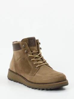 Pius Gabor – Schnürboots aus Fettleder Sandbraun