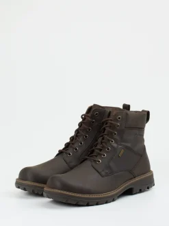 Pius Gabor – Schnürboots aus Fettleder Dunkelbraun