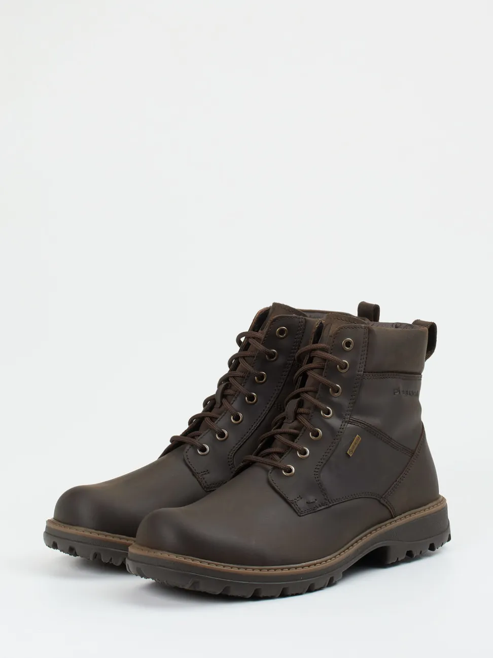 Pius Gabor – Schnürboots aus Fettleder Dunkelbraun