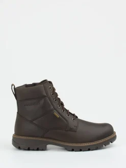 Pius Gabor – Schnürboots aus Fettleder Dunkelbraun