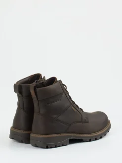 Pius Gabor – Schnürboots aus Fettleder Dunkelbraun