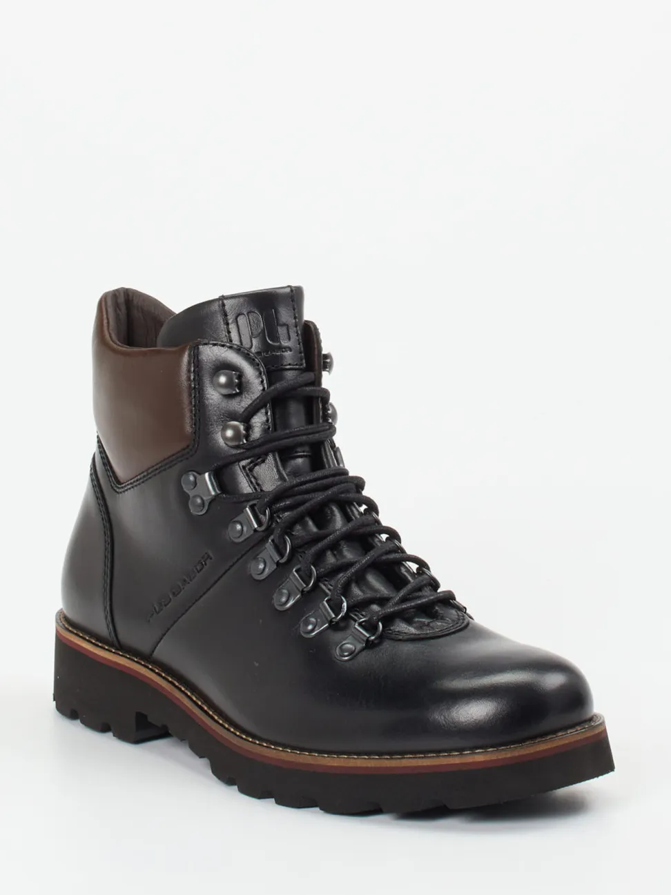 Pius Gabor – Schnürboots aus Kalbleder Schwarz