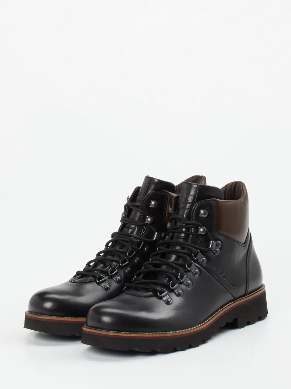 Pius Gabor – Schnürboots aus Kalbleder Schwarz