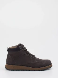 Pius Gabor – Schnürboots aus Veloursleder grau