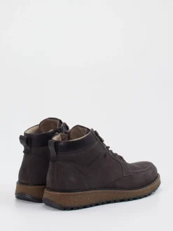 Pius Gabor – Schnürboots aus Veloursleder grau