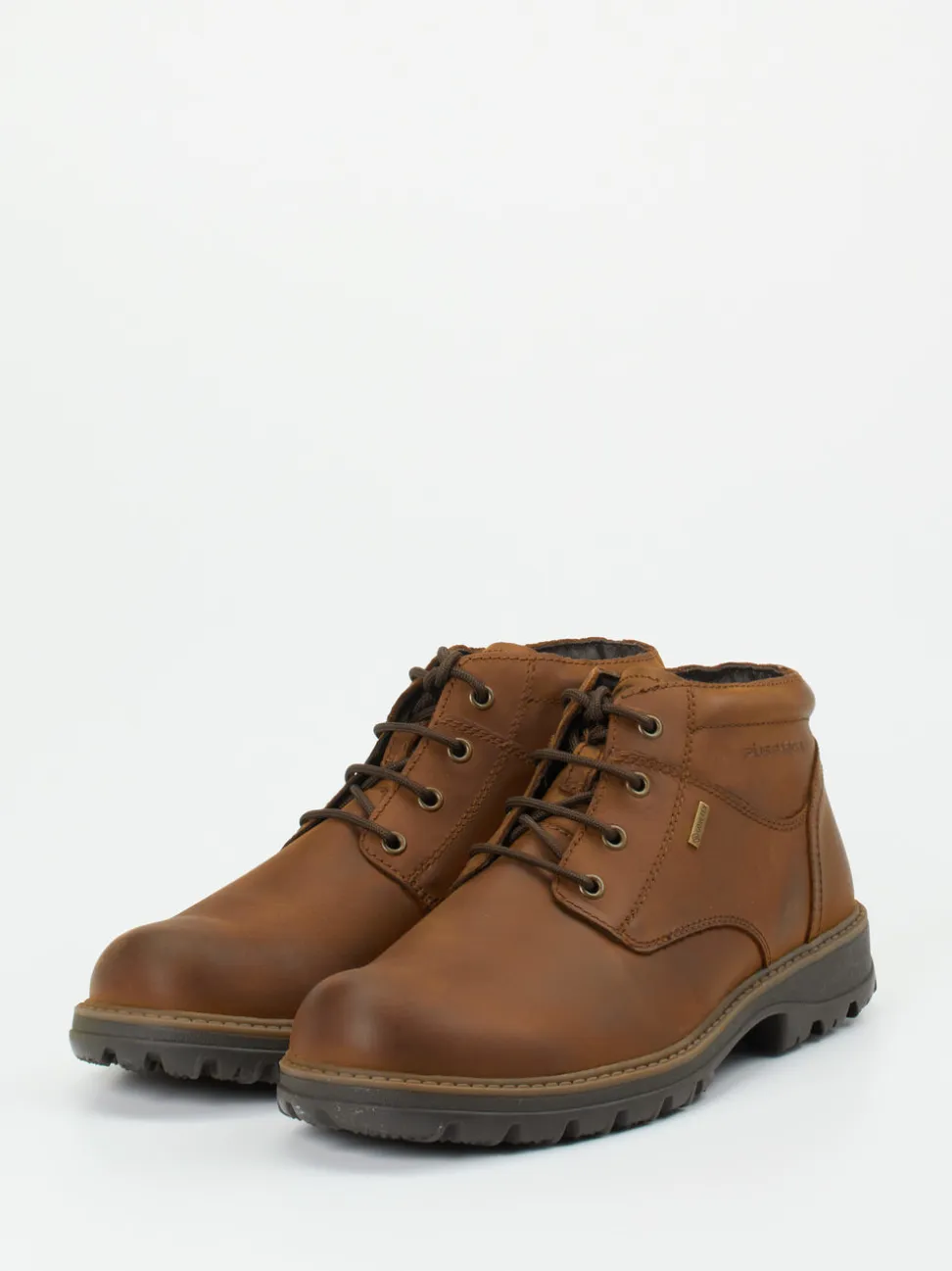 Pius Gabor – Schnürboots aus Glattleder braun