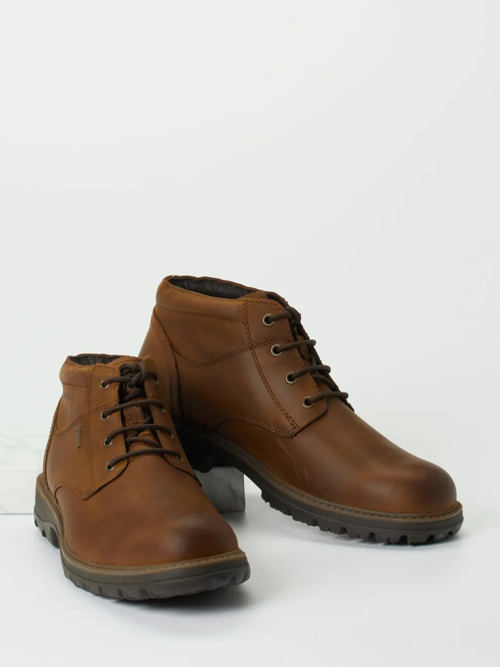 Pius Gabor – Schnürboots aus Glattleder braun