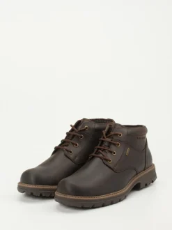 Pius Gabor – Schnürboots aus Glattleder Dunkelbraun