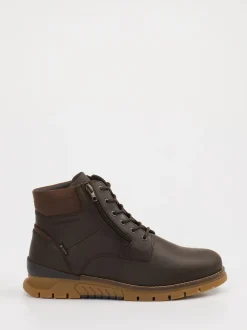 Pius Gabor – Schnürboots aus Leder dunkelbraun