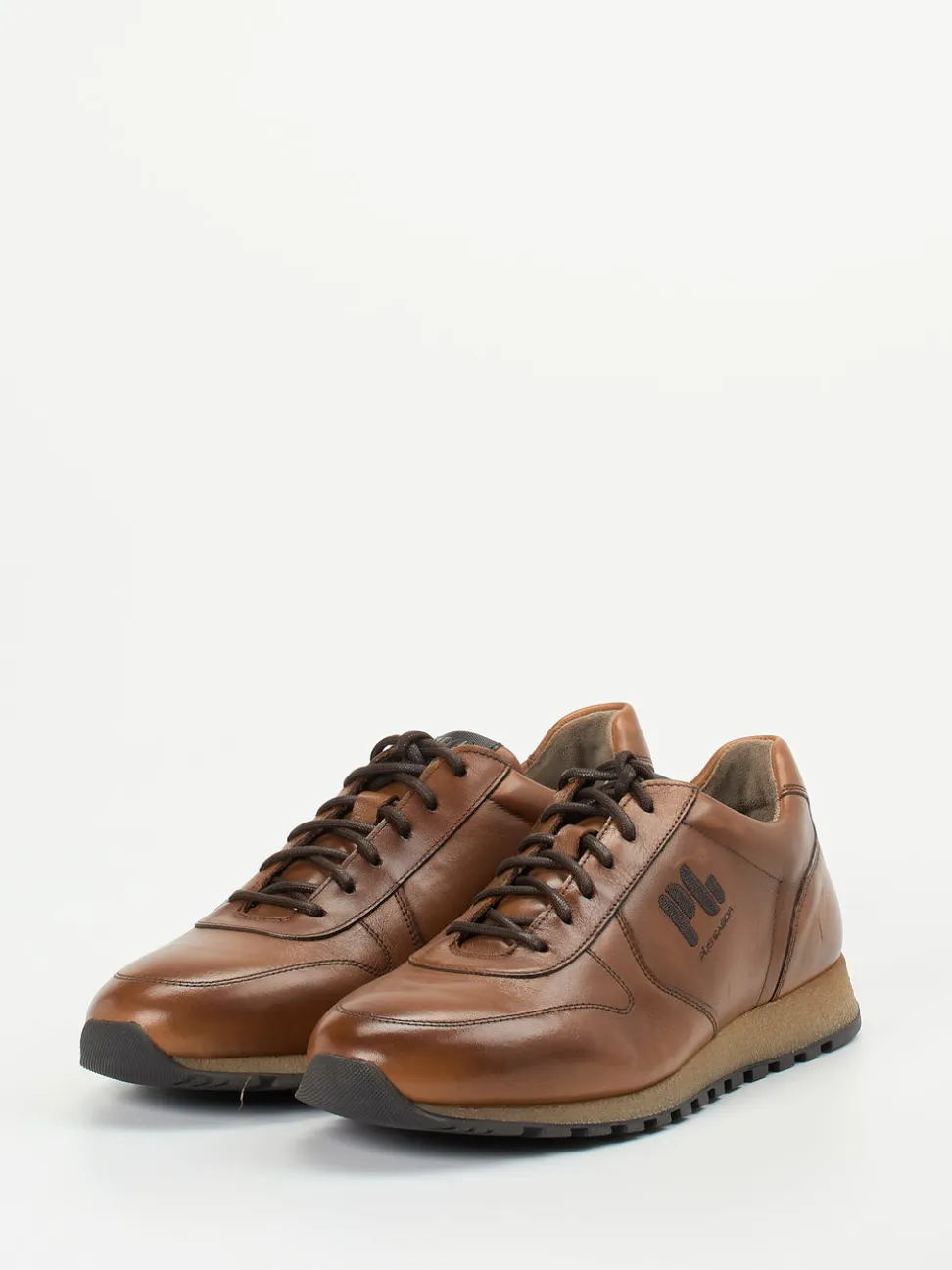 Pius Gabor – Schnürschuh aus Kalbleder cognacbraun
