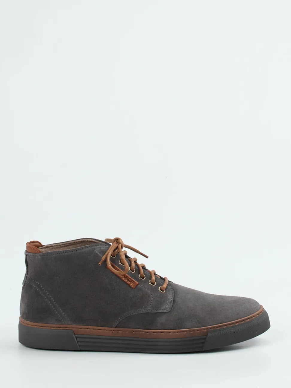 Pius Gabor – Schnürschuh aus Veloursleder anthrazit