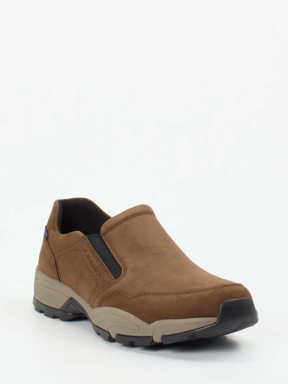 Pius Gabor – Slipper aus Nubukleder in Braun