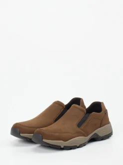 Pius Gabor – Slipper aus Nubukleder in Braun