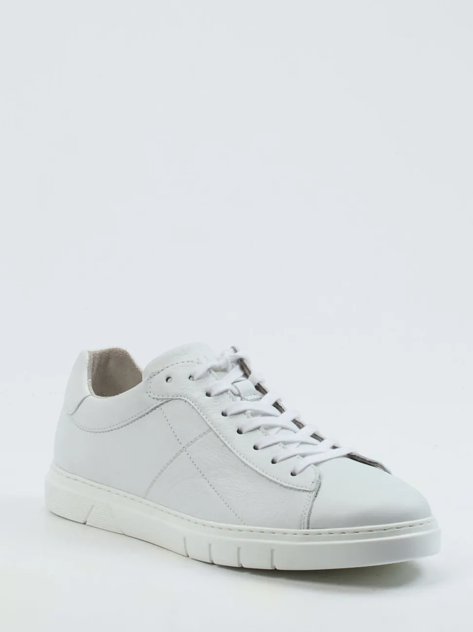 Pius Gabor – Sneaker aus Kalbleder weiß