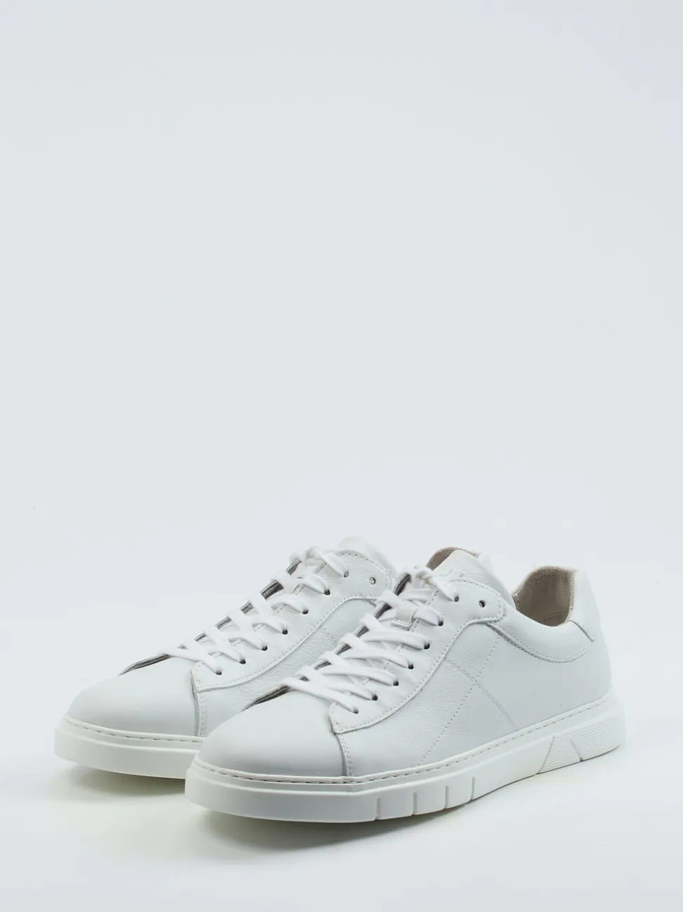 Pius Gabor – Sneaker aus Kalbleder weiß
