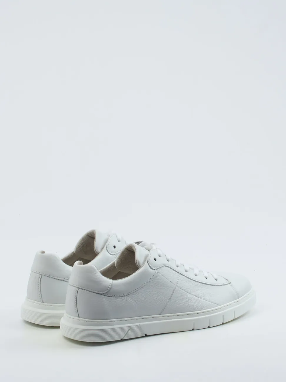 Pius Gabor – Sneaker aus Kalbleder weiß