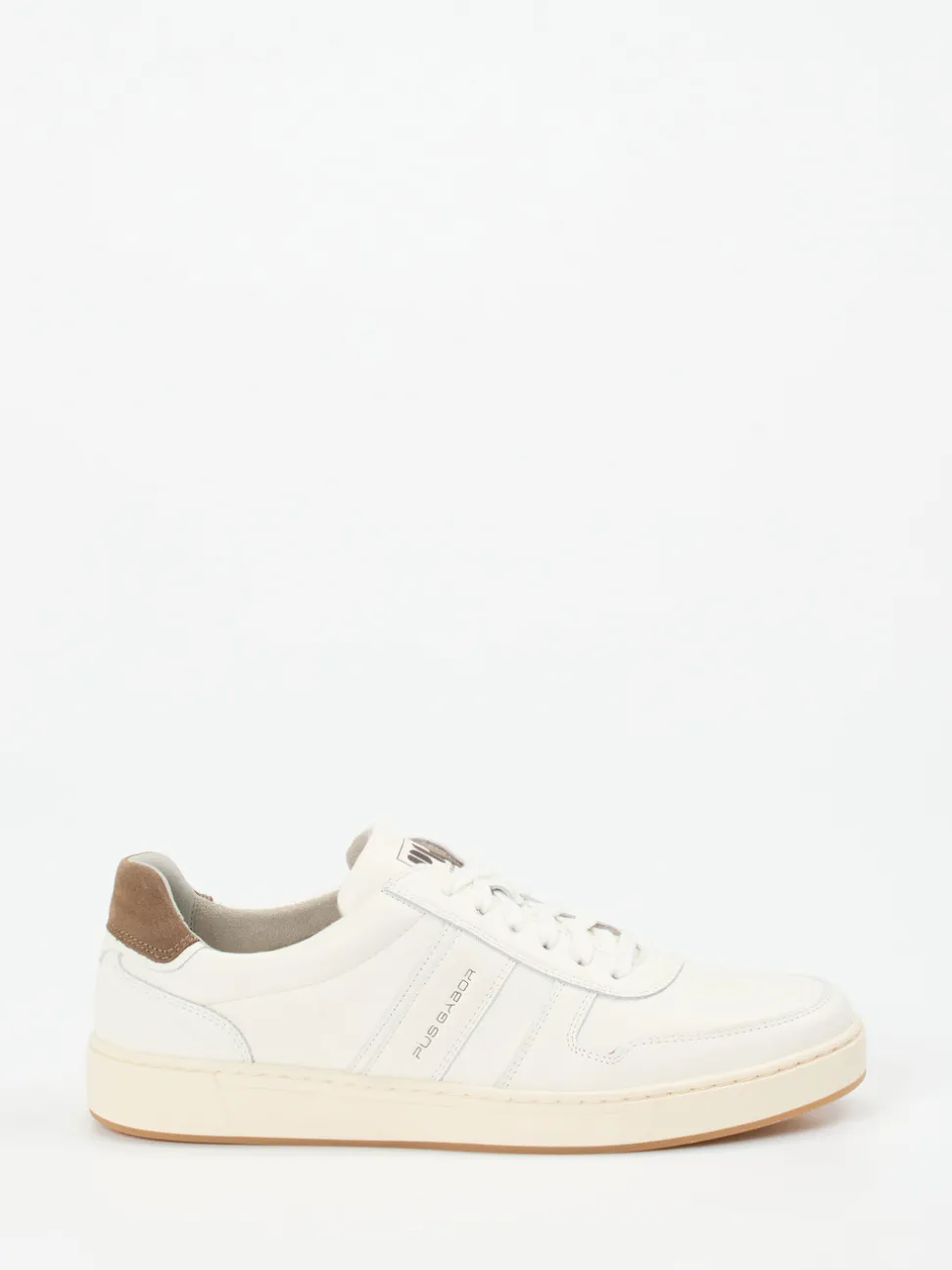 Pius Gabor – Sneaker aus Lammleder Off-White