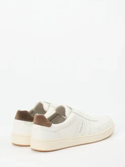 Pius Gabor – Sneaker aus Lammleder Off-White