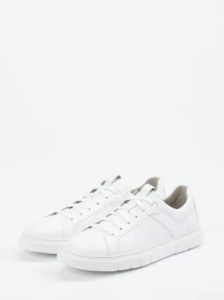 Pius Gabor – Sneaker aus Leder-Mesh-Mix Weiß