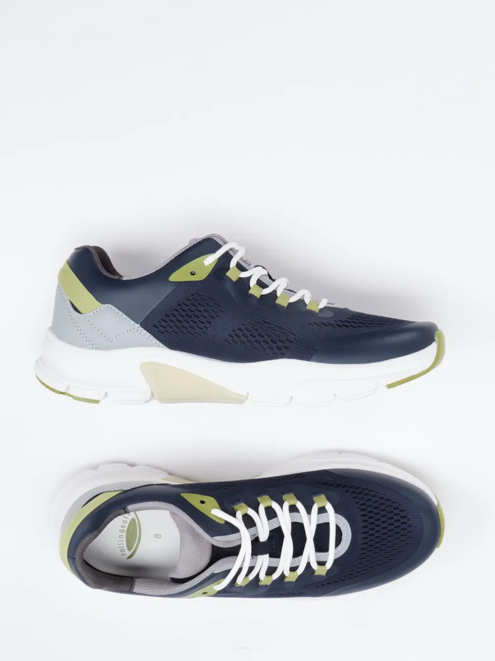 Pius Gabor – Sneaker aus Mesh und Textil dunkelblau
