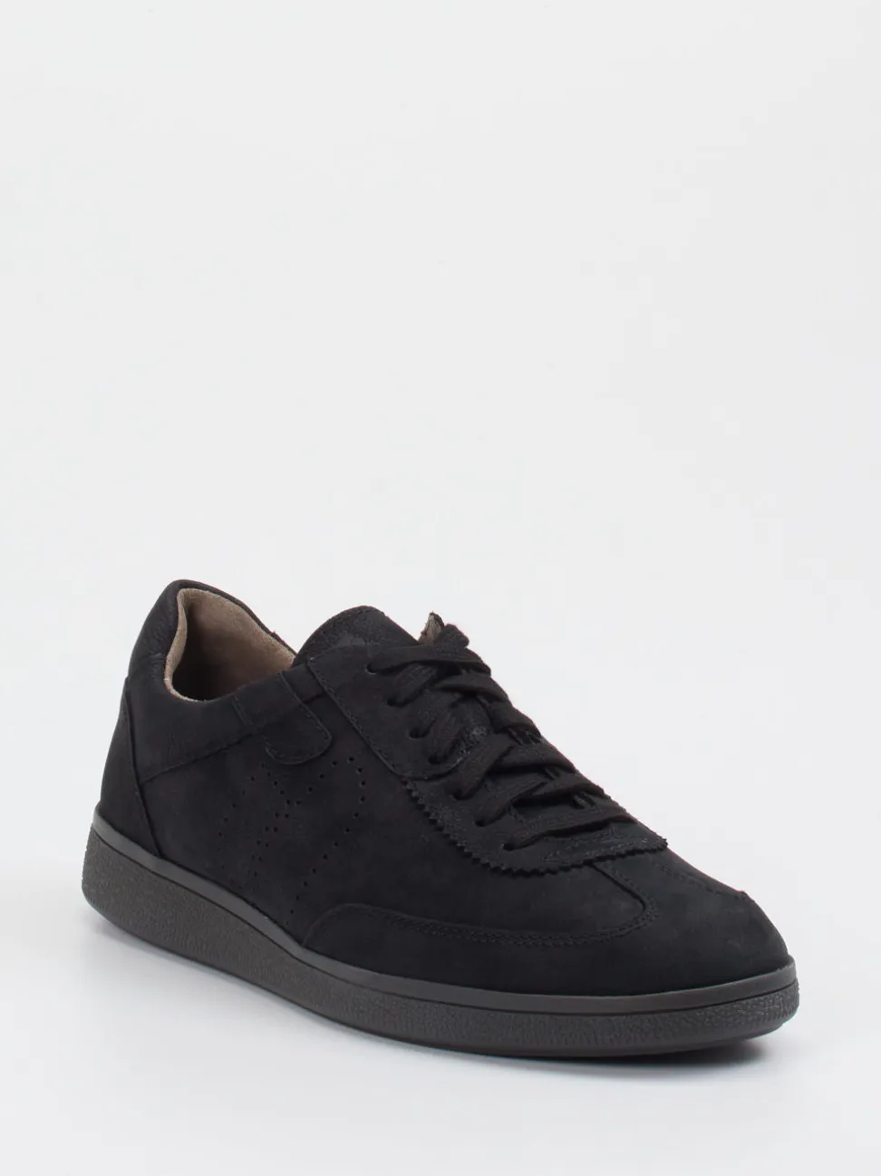 Pius Gabor – Sneaker aus Nubukleder schwarz