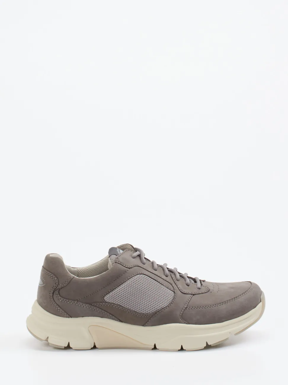 Pius Gabor – Sneaker aus Nubukleder in Taupegrau