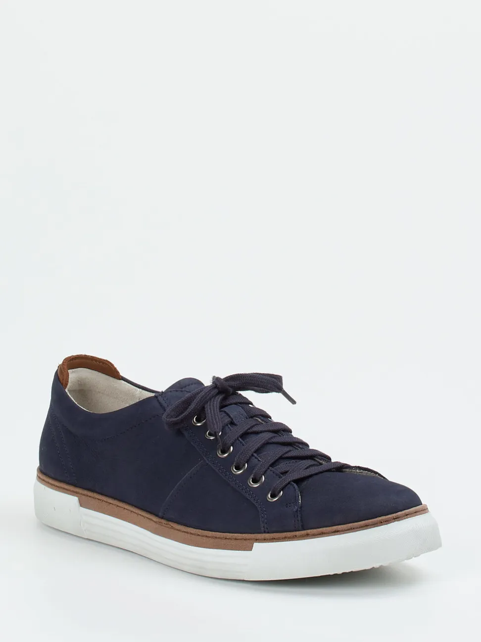 Pius Gabor – Sneaker aus Nubukleder in Dunkelblau