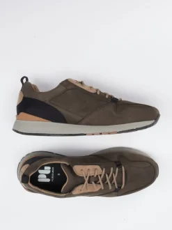 Pius Gabor – Sneaker aus Nubukleder Dunkelbraun